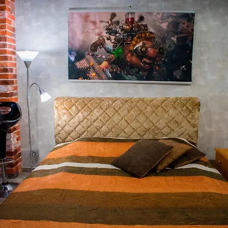 Jacuzzi New Loft Apartcomplex Kaskad, Минск - Центр Города アパートホテル ミンスク